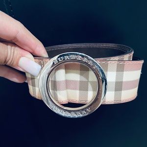 Burberry Nova Check Belt